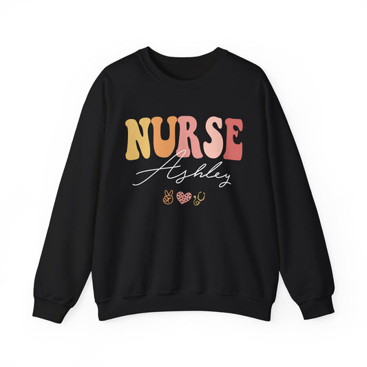 Personalized Nurse Sweatshirt | Nurse Era Top | Nursing Graduation Gift | Custom Nurse Sweater | Nursing School Tee | Gift For Nurse