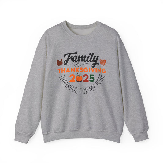 Family Reunion Sweatshirt: Thanksgiving 2025, Pumpkin Theme