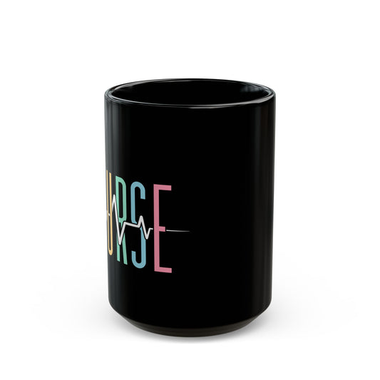 Nurses Life Coffee Mug Black Mug | Nursing School Nurse Day | Inspirational Nurse