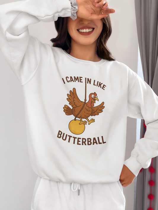 Thanksgiving Turkey Shirt: Funny Holiday Sweatshirt