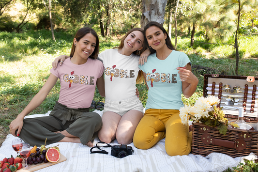 Cute Turkey Face Shirt - Funny Thanksgiving Fall Tee