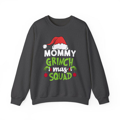 Custom Grinch Mas Family Squad | Christmas Matching Grinch Squad Family Sweatshirt | Personalized Grinch Sewater |