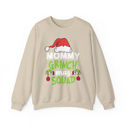 Custom Grinch Mas Family Squad | Christmas Matching Grinch Squad Family Sweatshirt | Personalized Grinch Sewater |