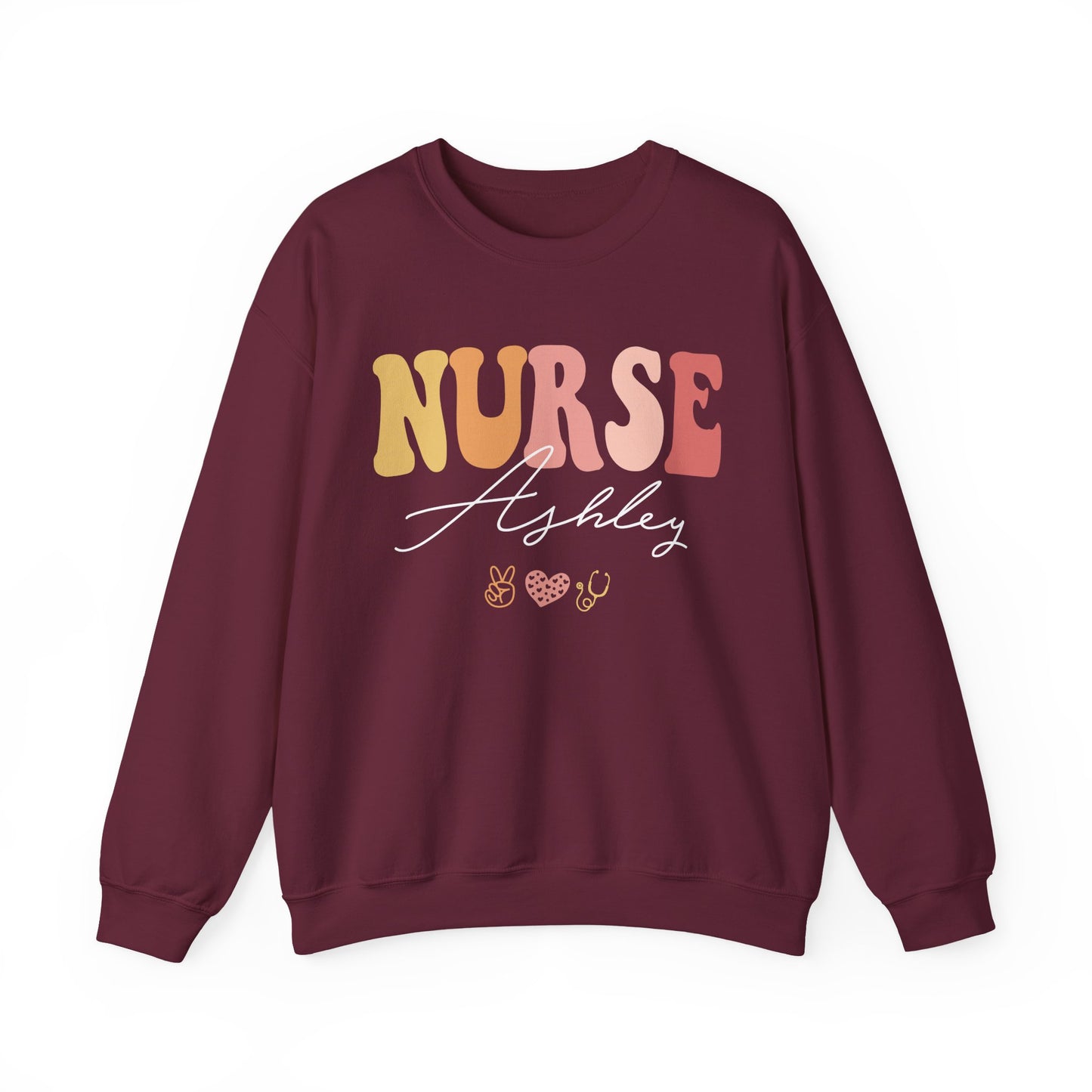 Personalized Nurse Sweatshirt |  Nurse Era Top | Nursing Graduation Gift | Custom Nurse Sweater | Nursing School Tee | Gift For Nurse