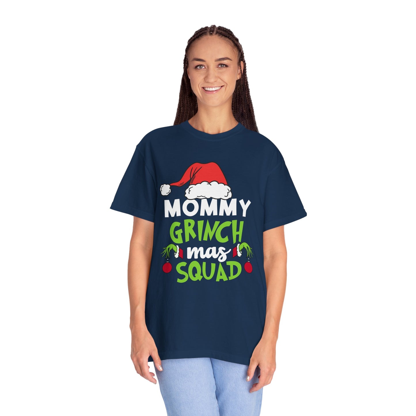 Custom Grinch Mas Family Squad | Christmas Matching Grinch Squad Family Sweatshirt | Personalized Grinch Sewater |