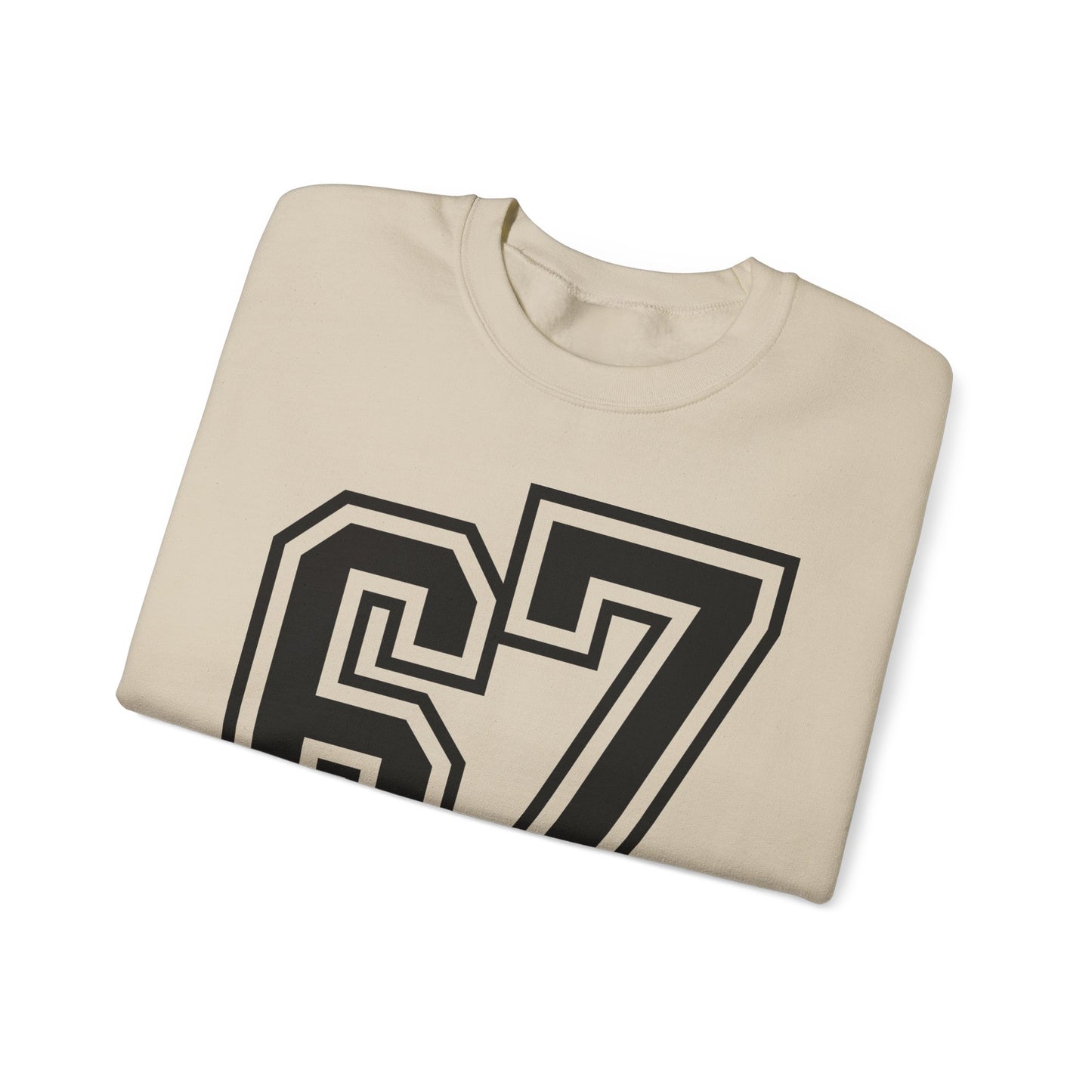 Funny Six Seven 6 7 Bruh Meme Sweatshirt | Gen Alpha Slang 6 7 Bruh | Funny Sports Gift For Friend Sweater | Viral Meme Sweatshirt