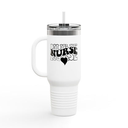 Nurse Travel Mug for Women Nursing School | Grovy Inspiration Nurses Gift Bottle | Nursing Life Mug