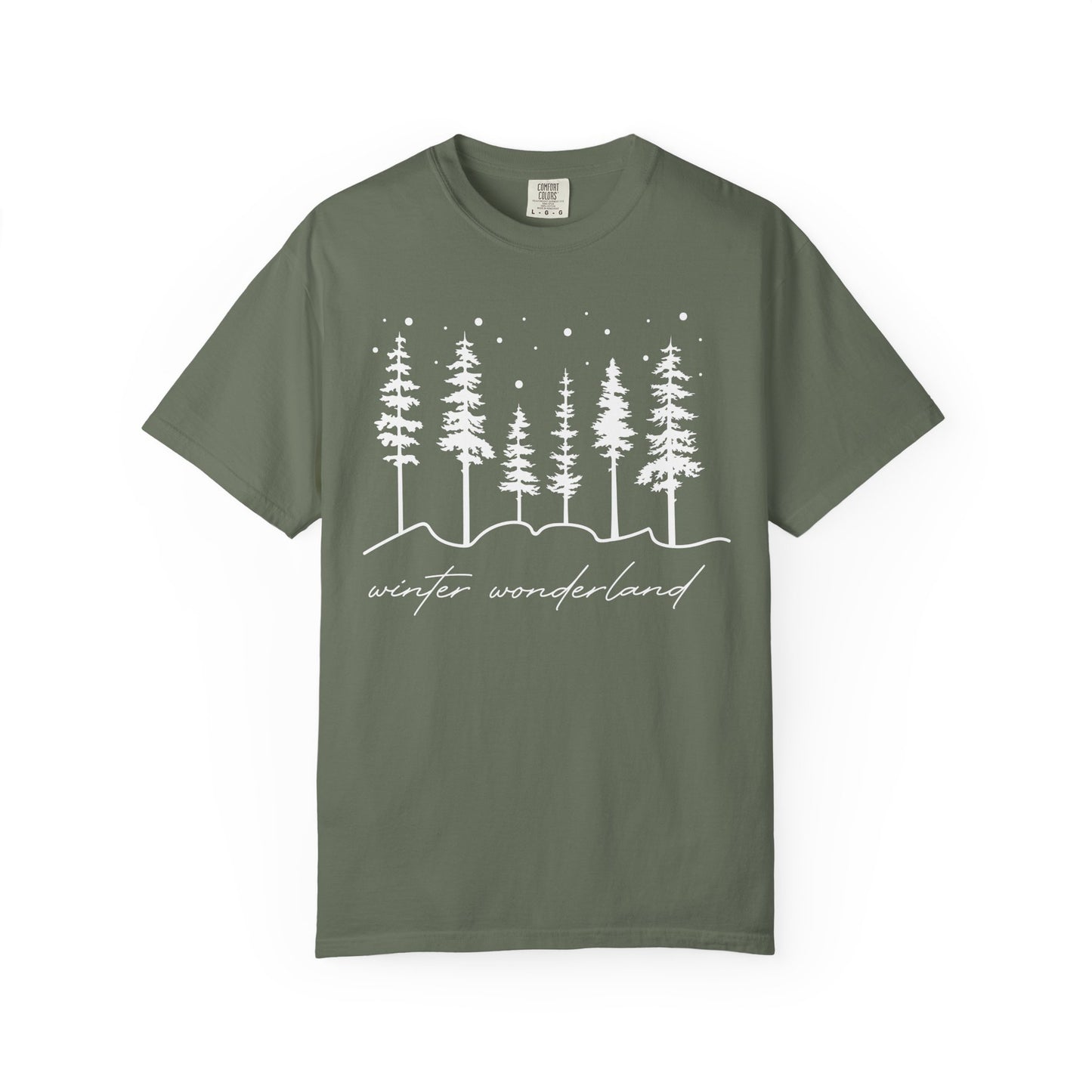 Wonderland T-shirt | Christmas Trees Winter Tees | Shirt For Women | Winter Gift | Family Xmas Outfit | Winter Lover Shirt