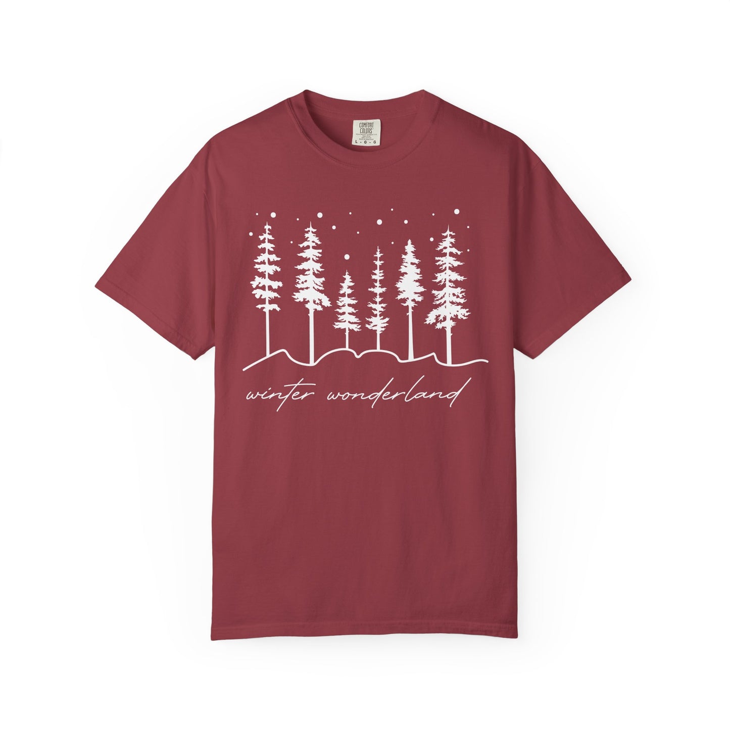 Wonderland T-shirt | Christmas Trees Winter Tees | Shirt For Women | Winter Gift | Family Xmas Outfit | Winter Lover Shirt