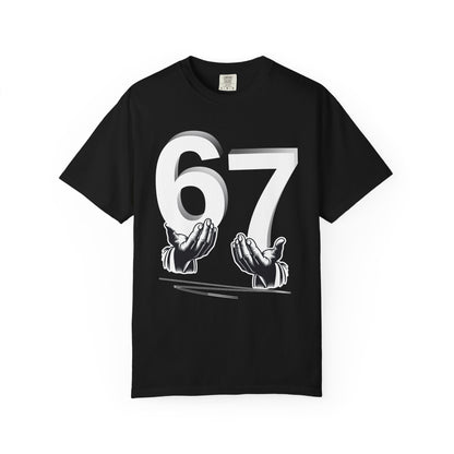 Funny Six Seven 6 7 Meme Shirt | Gen Alpha Slang 6 7 Hands |Funny Gift For Friend T-shirt | Viral Meme Shirt