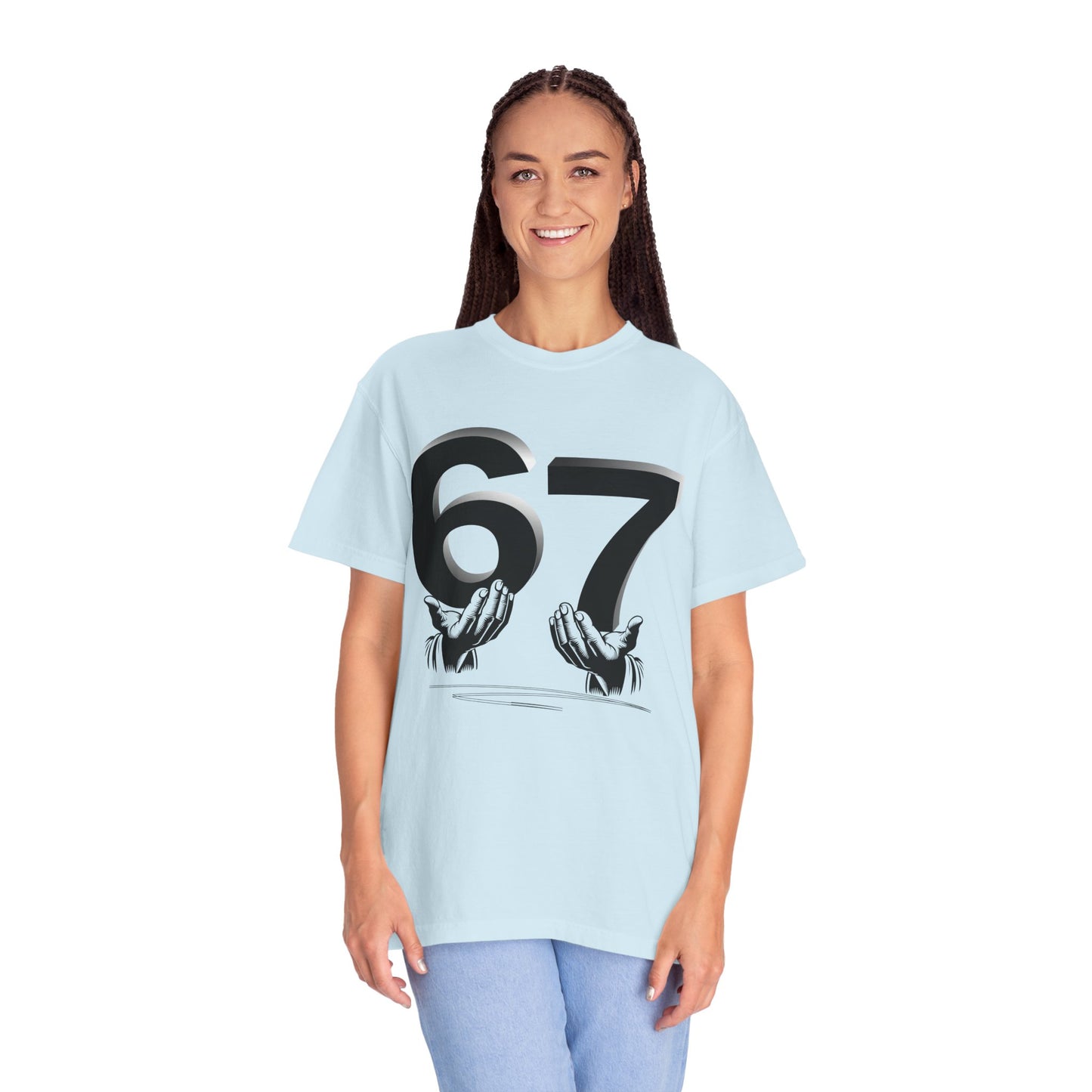 Funny Six Seven 6 7 Meme Shirt | Gen Alpha Slang 6 7 Hands |Funny Gift For Friend T-shirt | Viral Meme Shirt