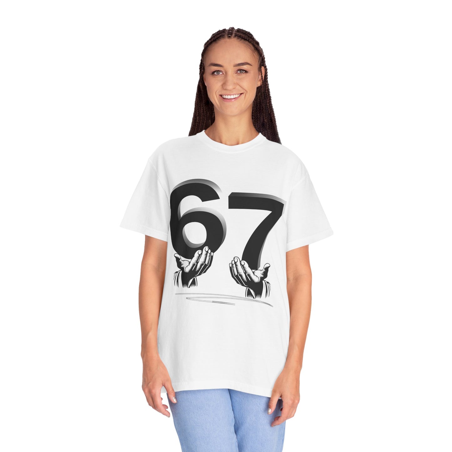 Funny Six Seven 6 7 Meme Shirt | Gen Alpha Slang 6 7 Hands |Funny Gift For Friend T-shirt | Viral Meme Shirt