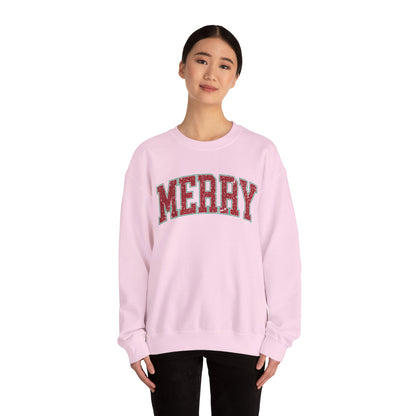 Retro Merry Sweatshirt | Festive Holiday Sweater| Merry Sweatshirt | Christmas Hoodie | Holiday Sweater | Christmas Gift