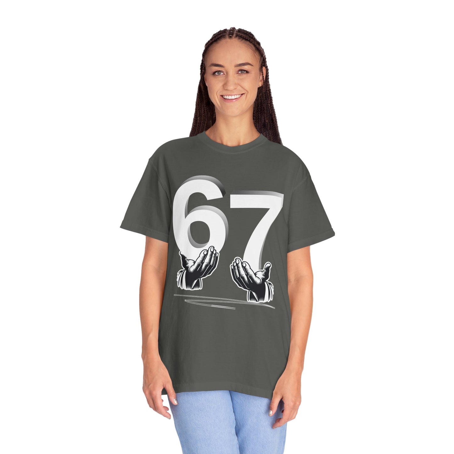 Funny Six Seven 6 7 Meme Shirt | Gen Alpha Slang 6 7 Hands |Funny Gift For Friend T-shirt | Viral Meme Shirt