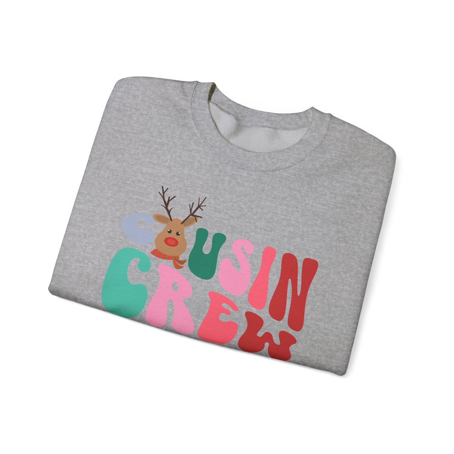 Personalized Christmas Cousin Crew Shirt | Groovy Cousin Crew Sweatshirt | Retro Kids Shirt-Cousin Crew Onesie | Matching Family Christmas