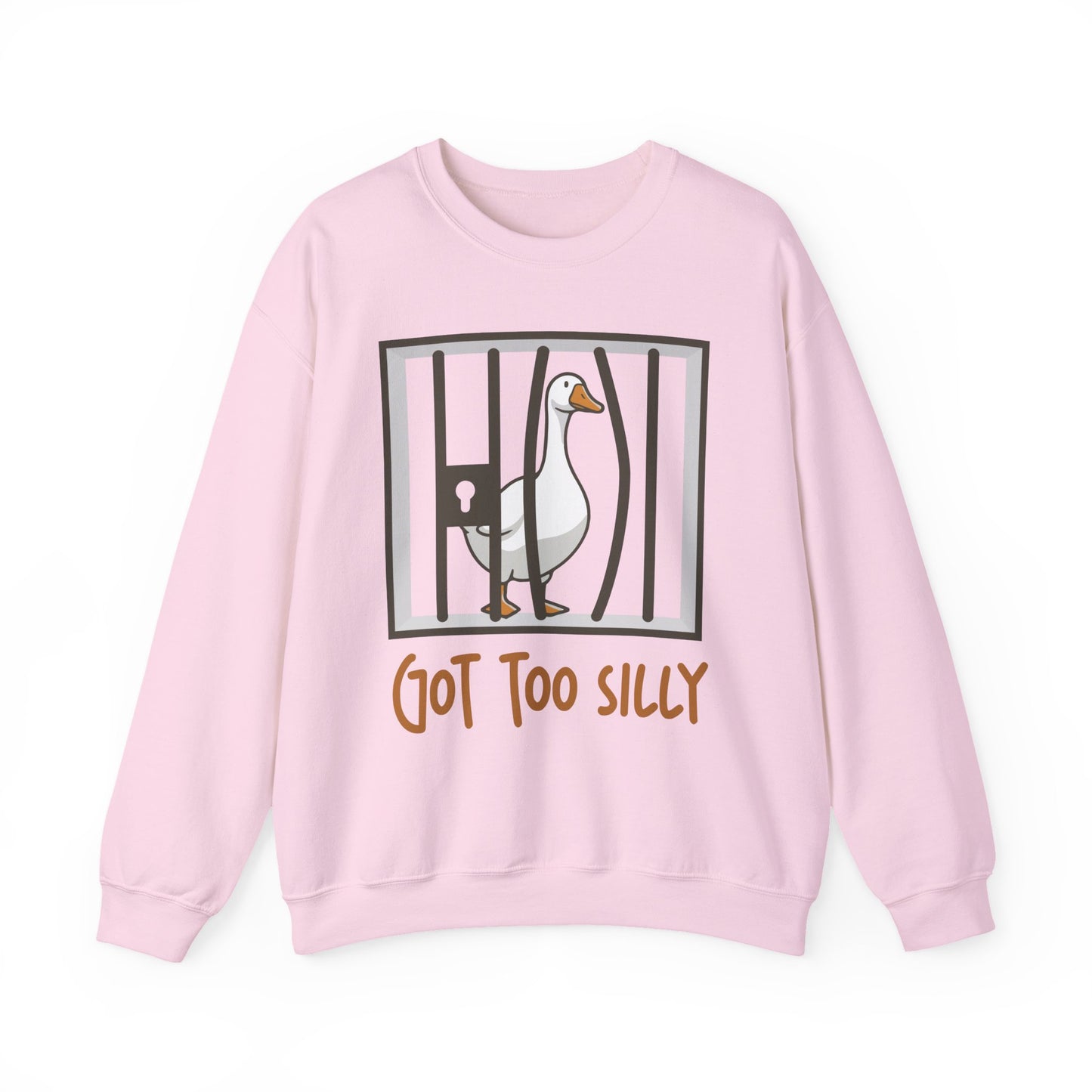 Got Too Silly Sweatshirt |  Silly Goose Shirt | Goose Sweatshirt | Silly Goose Outfit | Funny Shirt | Funny Goose Shirt | Funny Gift