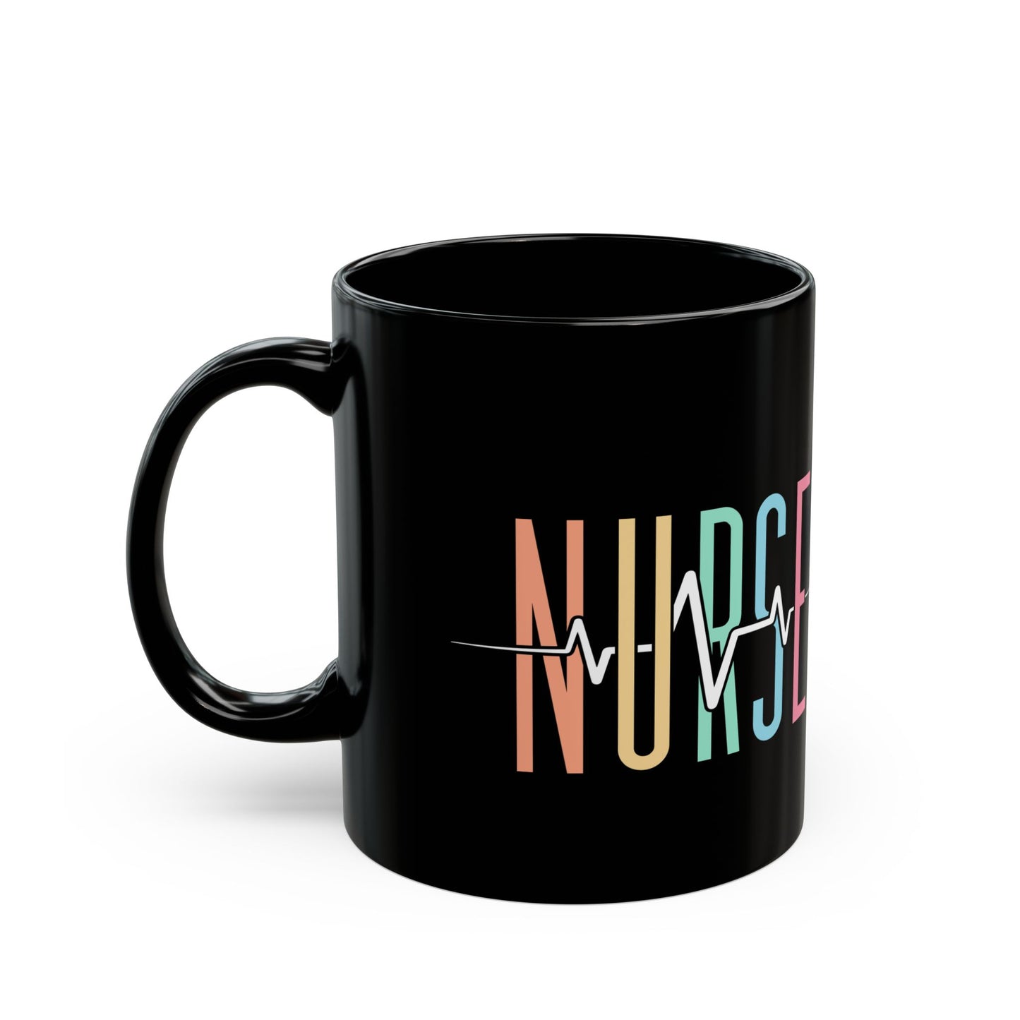 Nurses Life Coffee Mug Black Mug | Nursing School Nurse Day | Inspirational Nurse