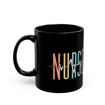 Nurses Life Coffee Mug Black Mug | Nursing School Nurse Day | Inspirational Nurse