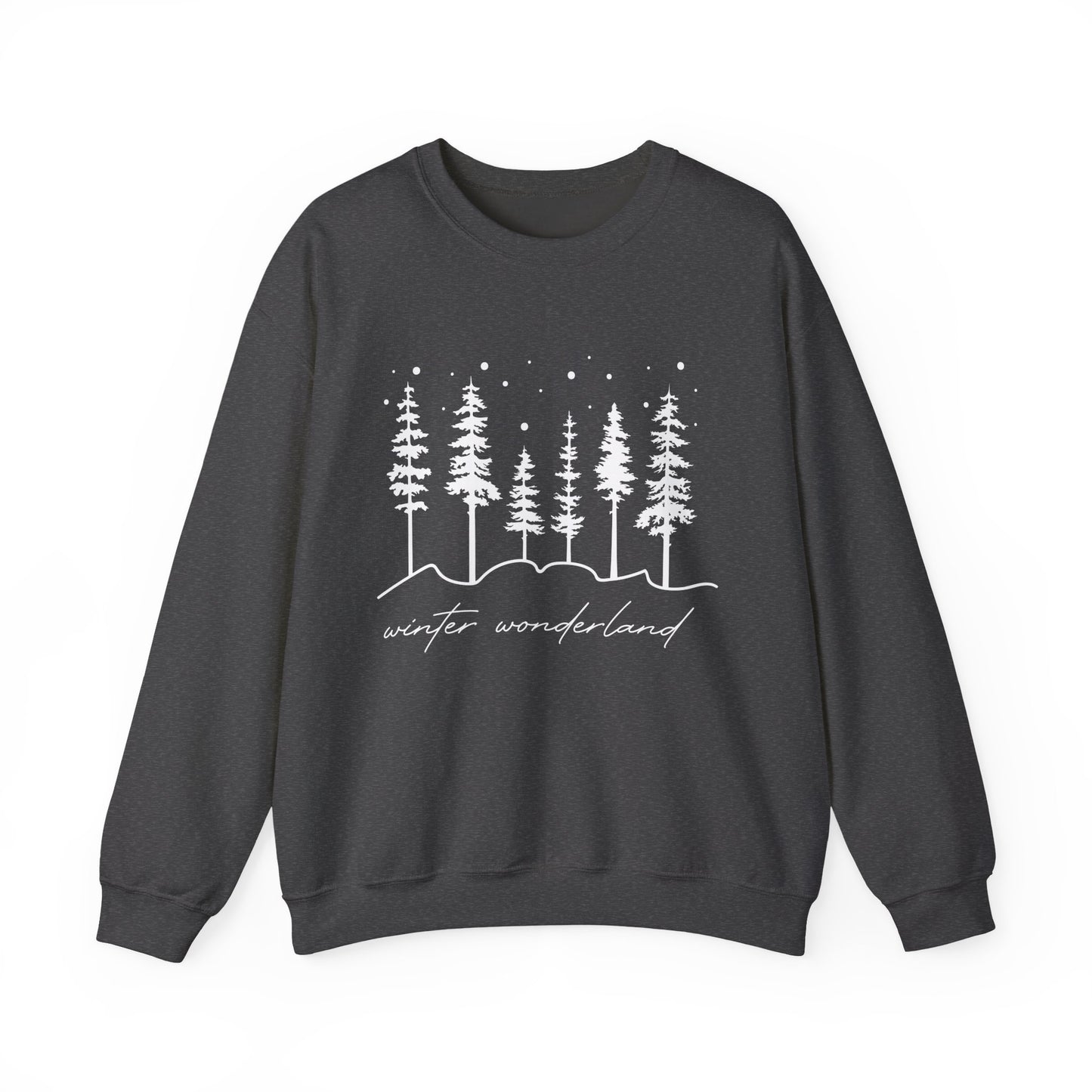 Christmas Trees Winter Wonderland Sweatshirt | Sweater For Women | Winter Gift | Family Xmas Sweatshirt | Winter Lover Top