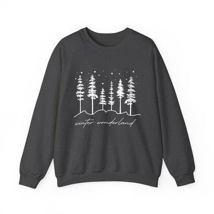 Christmas Trees Winter Wonderland Sweatshirt | Sweater For Women | Winter Gift | Family Xmas Sweatshirt | Winter Lover Top