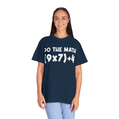 Do The Math 67 Meme T-shirt | Six Seven Gen Alpha | Sarcastic Math | Funny Sports Gift For Friend T-shirt | Viral Meme Shirt