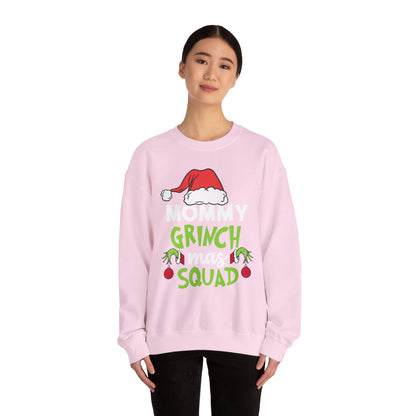 Custom Grinch Mas Family Squad | Christmas Matching Grinch Squad Family Sweatshirt | Personalized Grinch Sewater |