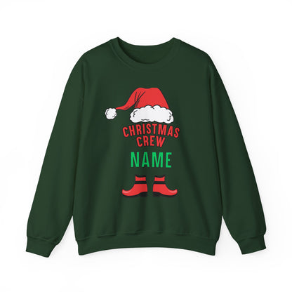 Personalized Christmas Family Crew Shirts, Sweatshirt | Christmas Family Matching Sweatshirt | Couple Christmas Sweaters