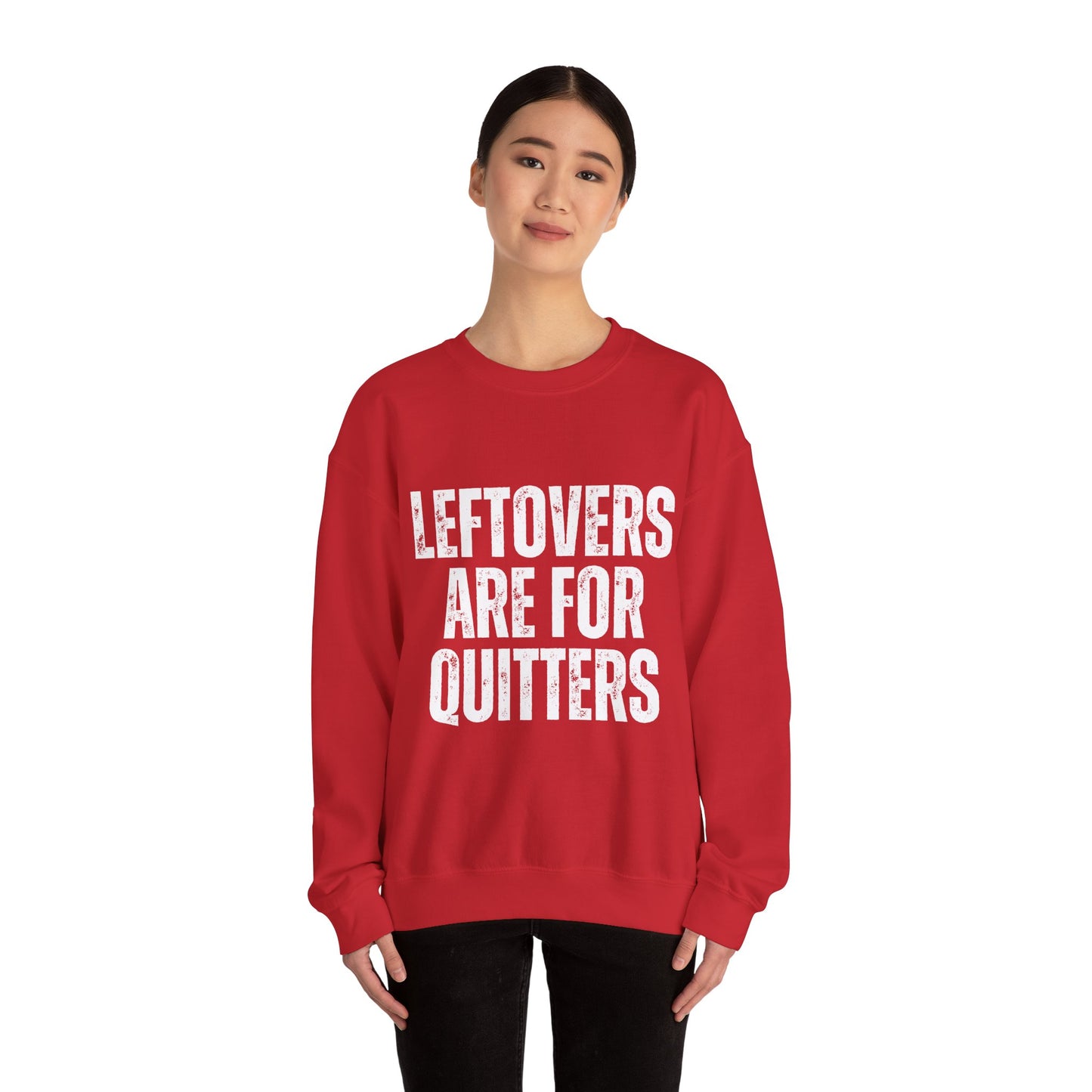 Thanksgiving Leftovers Unisex Sweatshirt, Fall Holiday Jumper, Turkey Dinner Crewneck, Autumn Pullover Top, Funny Food Quote Apparel