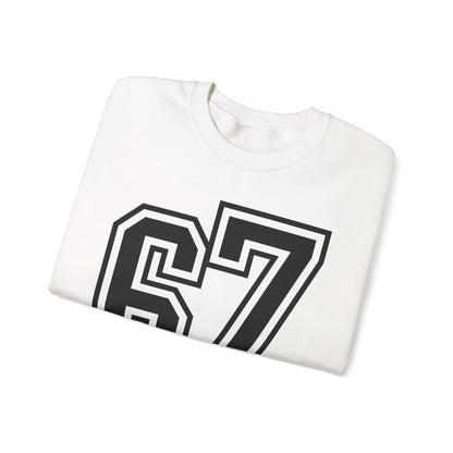 Funny Six Seven 6 7 Bruh Meme Sweatshirt | Gen Alpha Slang 6 7 Bruh | Funny Sports Gift For Friend Sweater | Viral Meme Sweatshirt