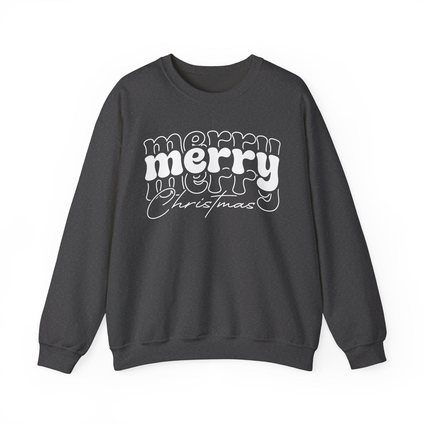 Merry Christmas Sweatshirt | Holiday Crewneck | Cute Xmas Sweater | Winter Holiday Gift | Cozy Christmas Sweatshirt