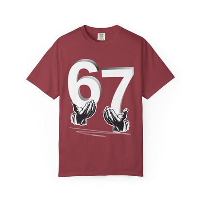 Funny Six Seven 6 7 Meme Shirt | Gen Alpha Slang 6 7 Hands |Funny Gift For Friend T-shirt | Viral Meme Shirt