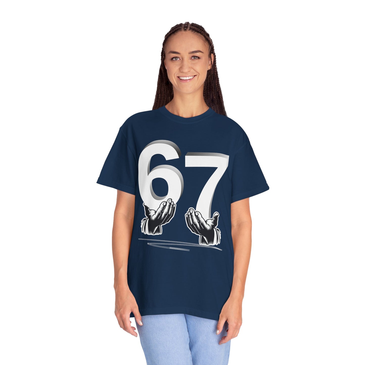 Funny Six Seven 6 7 Meme Shirt | Gen Alpha Slang 6 7 Hands |Funny Gift For Friend T-shirt | Viral Meme Shirt