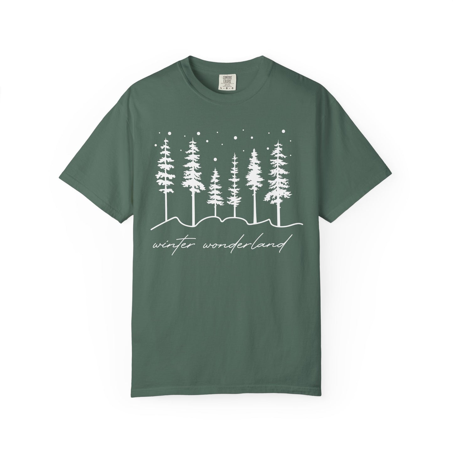 Wonderland T-shirt | Christmas Trees Winter Tees | Shirt For Women | Winter Gift | Family Xmas Outfit | Winter Lover Shirt
