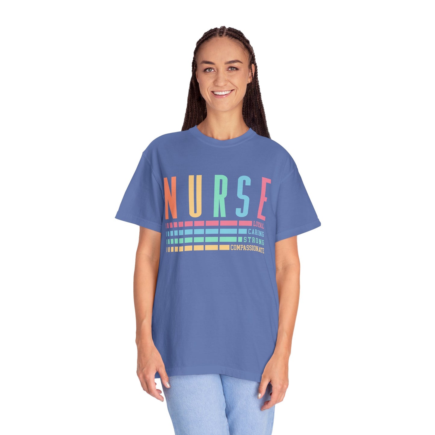 Nurse Caring Loyal Strong Shirt | Funny Nurse Tees |  Nurse Life Top | Cute Nurse Gifts | Registered Nurse GIft Idea | New Nurse Shirt