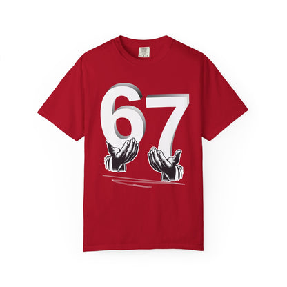 Funny Six Seven 6 7 Meme Shirt | Gen Alpha Slang 6 7 Hands |Funny Gift For Friend T-shirt | Viral Meme Shirt
