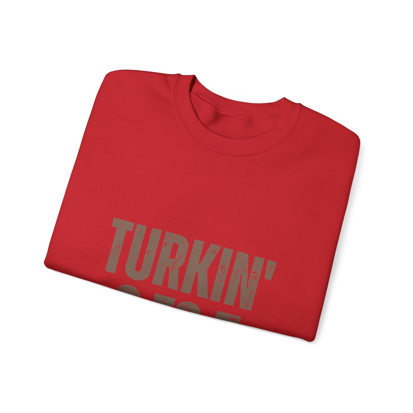 Turkin' 9 to 5 Unisex Crewneck Sweatshirt, Cozy Casual Wear for Professionals, Seasonal Apparel, Everyday Comfort, Turkin' 9 to 5 Gift