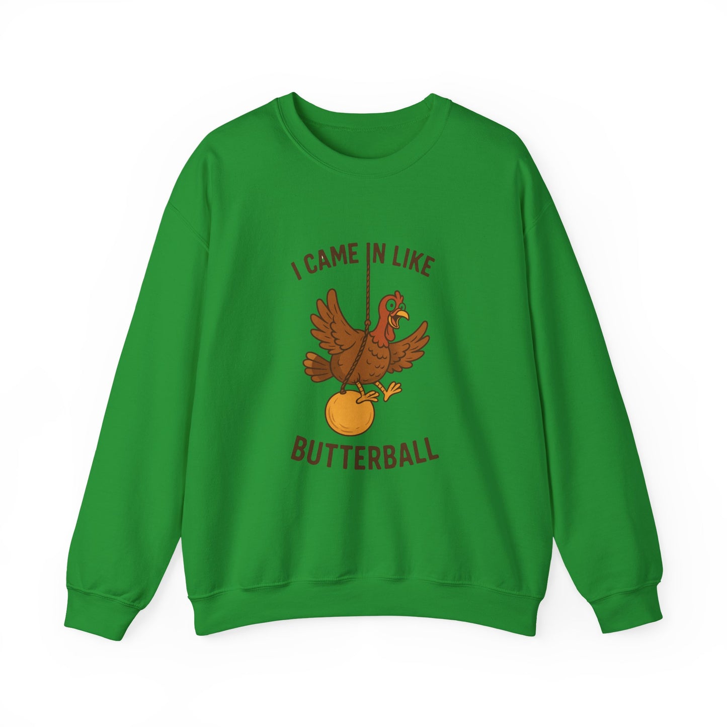 Thanksgiving Humor Crewneck Sweatshirt, Funny Thanksgiving Gift, Unisex Sweatshirt, Comfy Fall Apparel, Holiday Sweater
