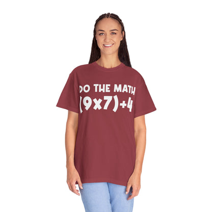 Do The Math 67 Meme T-shirt | Six Seven Gen Alpha | Sarcastic Math | Funny Sports Gift For Friend T-shirt | Viral Meme Shirt
