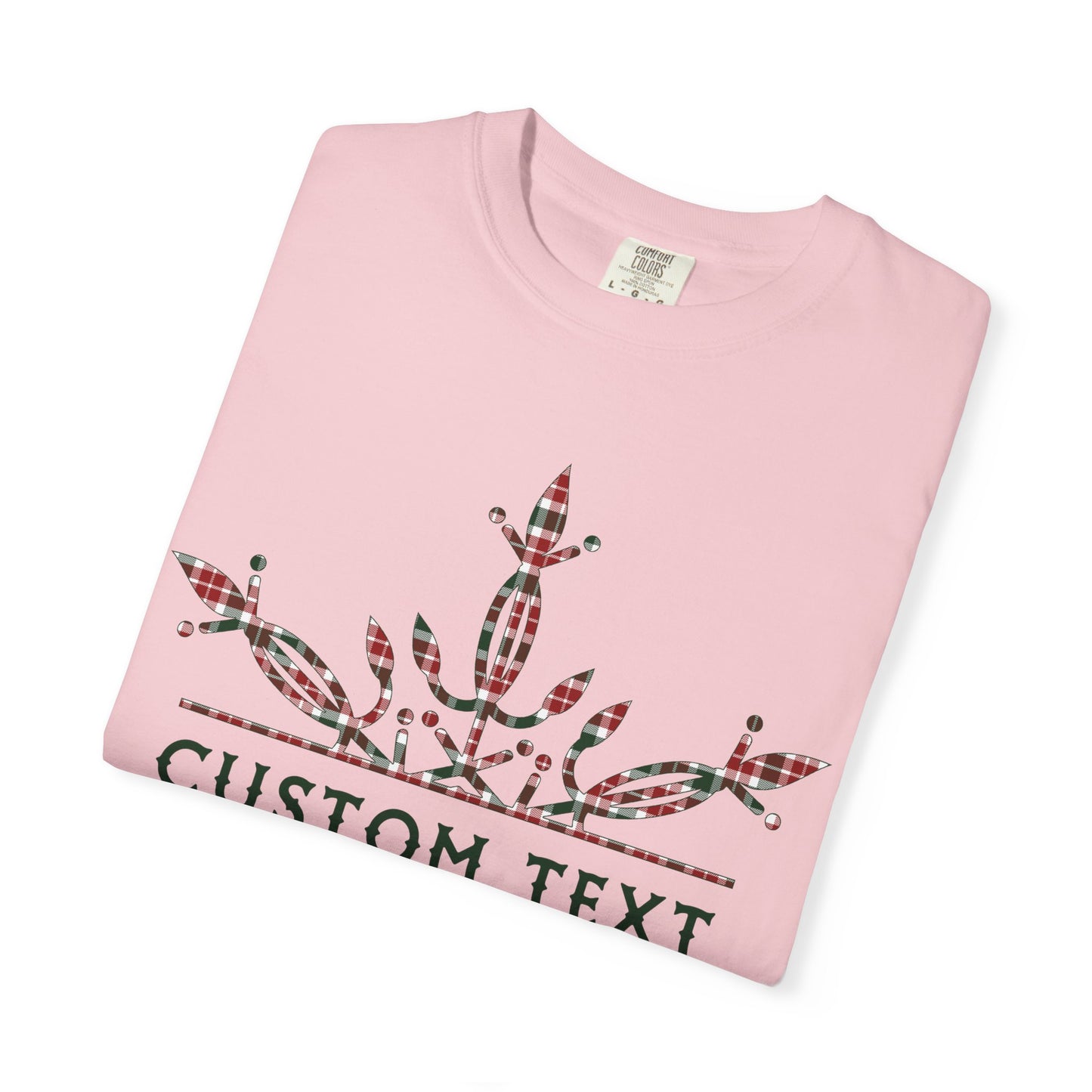 Custom Christmas Plaid Snowflake Family Name Shirt |  Personalized Holiday Group Sweatshirt |  Matching Cousin Crew Christmas Party Gift