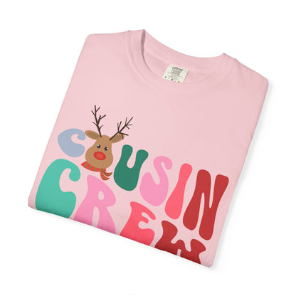 Personalized Christmas Cousin Crew Shirt | Groovy Cousin Crew Sweatshirt | Retro Kids Shirt-Cousin Crew Onesie | Matching Family Christmas