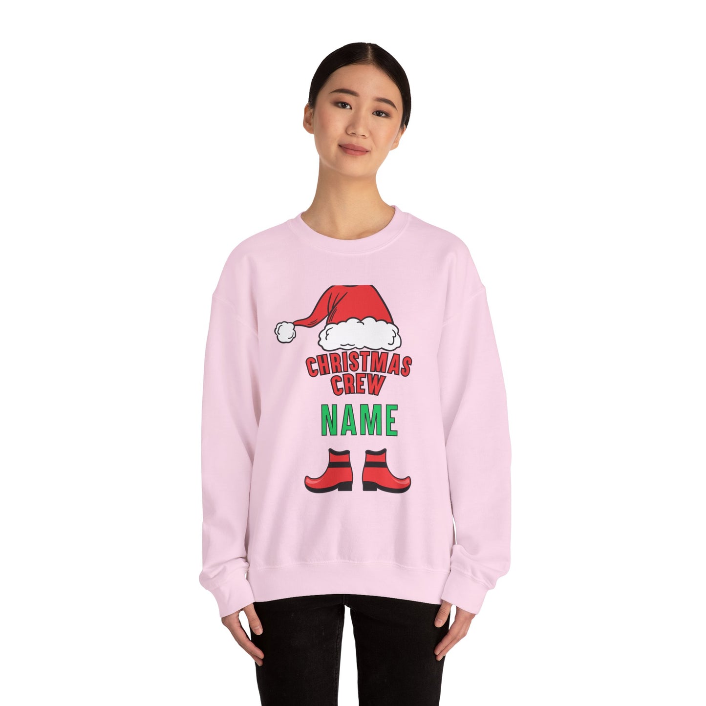 Personalized Christmas Family Crew Shirts, Sweatshirt | Christmas Family Matching Sweatshirt | Couple Christmas Sweaters