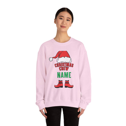 Personalized Christmas Family Crew Shirts, Sweatshirt | Christmas Family Matching Sweatshirt | Couple Christmas Sweaters