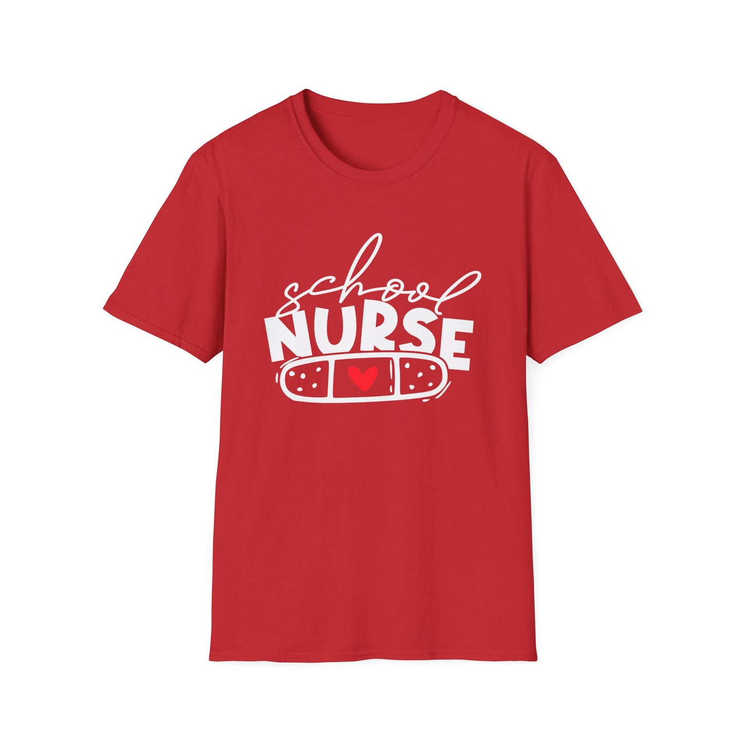 Womens School Nurse Shirt | Nurse Heart Tees | Nursing Life Top | Nurse Appreciation | Registered Nurse Gift Idea
