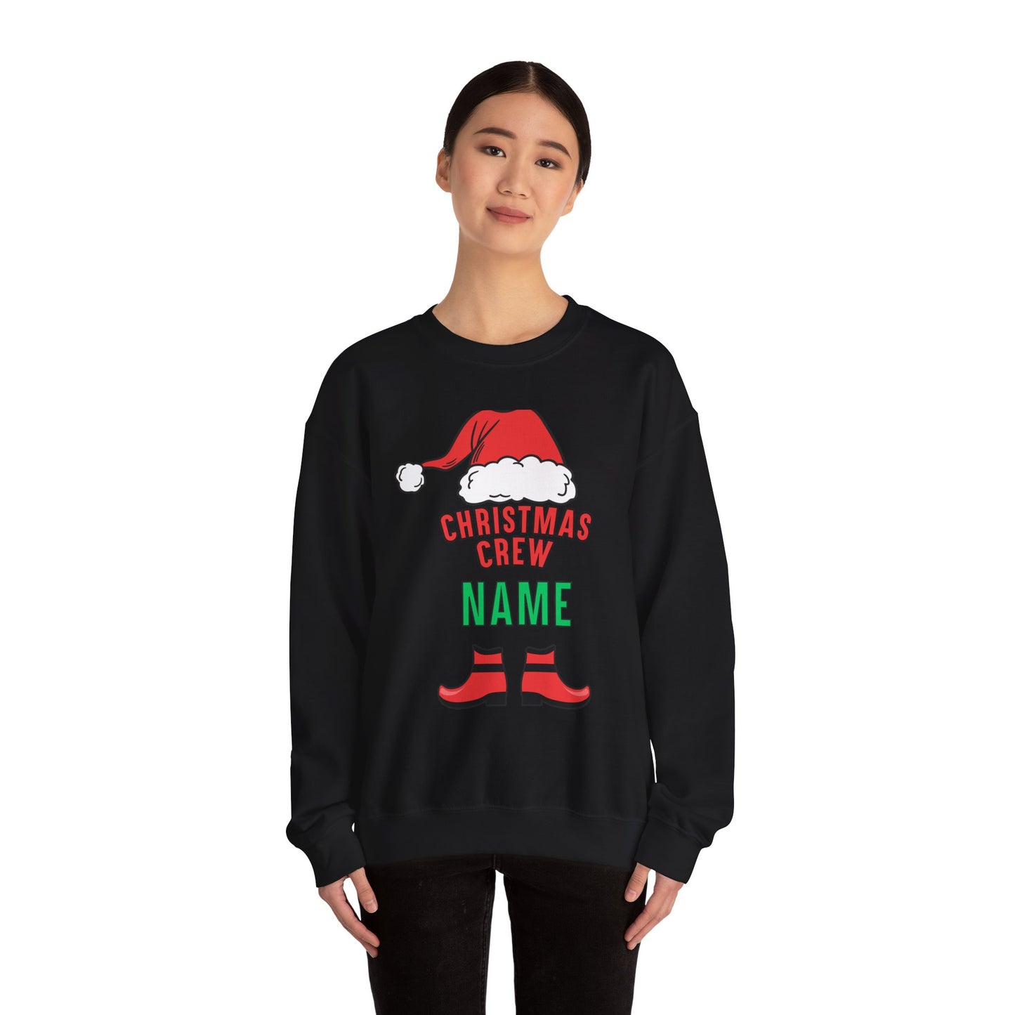 Personalized Christmas Family Crew Shirts, Sweatshirt | Christmas Family Matching Sweatshirt | Couple Christmas Sweaters