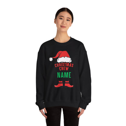 Personalized Christmas Family Crew Shirts, Sweatshirt | Christmas Family Matching Sweatshirt | Couple Christmas Sweaters