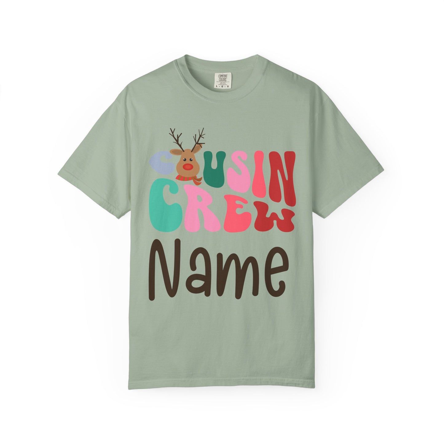 Personalized Christmas Cousin Crew Shirt | Groovy Cousin Crew Sweatshirt | Retro Kids Shirt-Cousin Crew Onesie | Matching Family Christmas