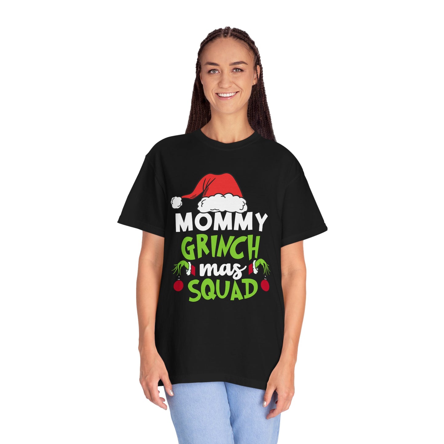 Custom Grinch Mas Family Squad | Christmas Matching Grinch Squad Family Sweatshirt | Personalized Grinch Sewater |