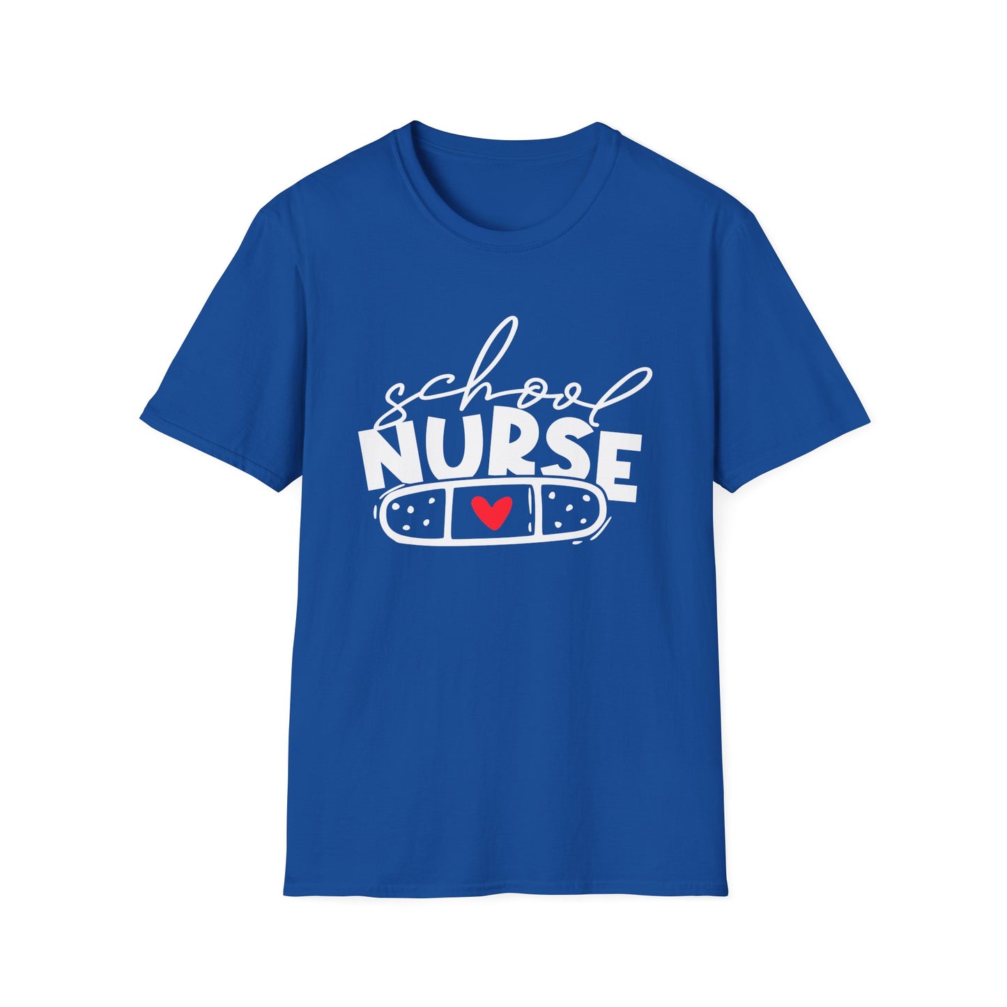 Womens School Nurse Shirt | Nurse Heart Tees | Nursing Life Top | Nurse Appreciation | Registered Nurse Gift Idea