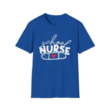 Womens School Nurse Shirt | Nurse Heart Tees | Nursing Life Top | Nurse Appreciation | Registered Nurse Gift Idea