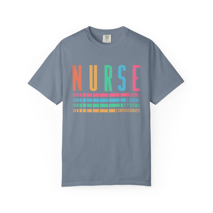 Nurse Caring Loyal Strong Shirt | Funny Nurse Tees |  Nurse Life Top | Cute Nurse Gifts | Registered Nurse GIft Idea | New Nurse Shirt